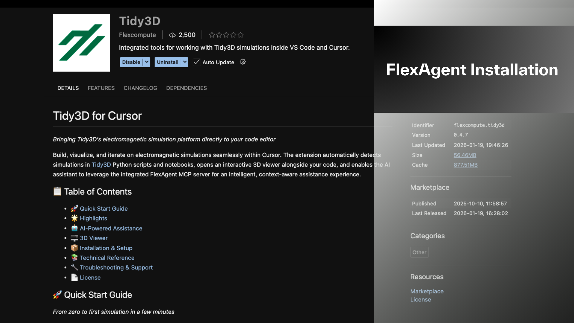Installation and Quick Start