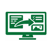 End-to-end workflow icon