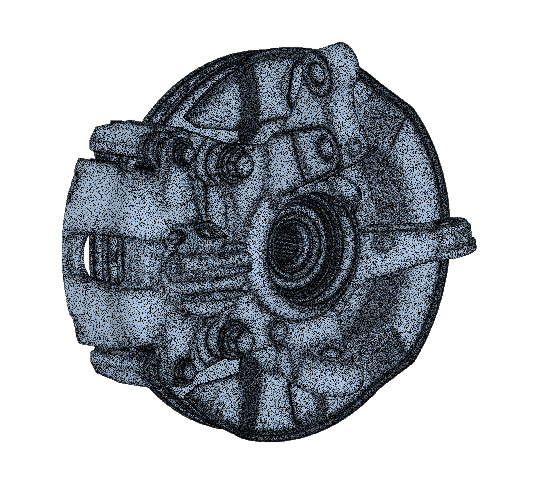 GeometryAI mesh visualization