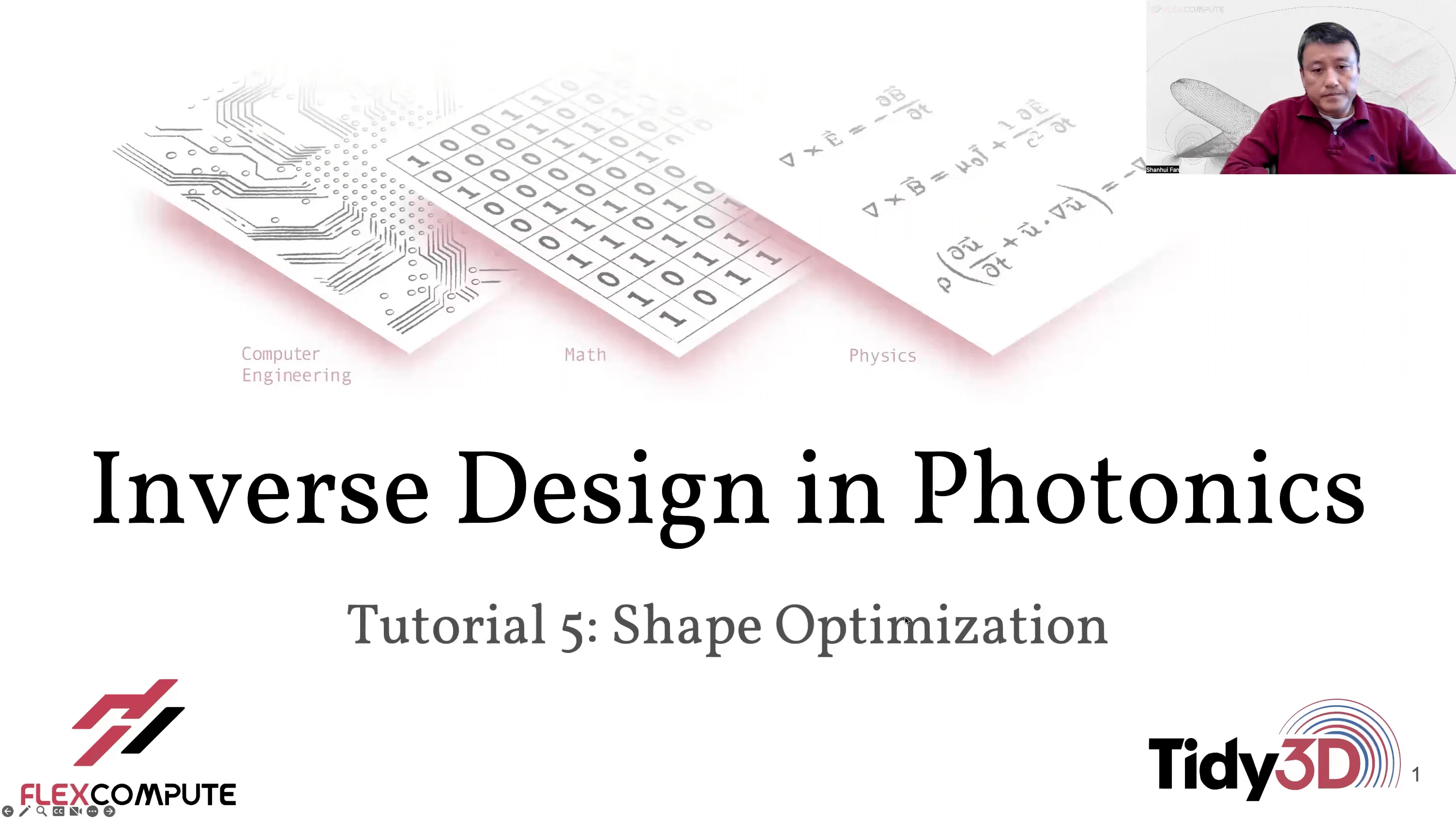 Inverse Design in Photonics Lecture 5: Shape Optimization | Flexcompute