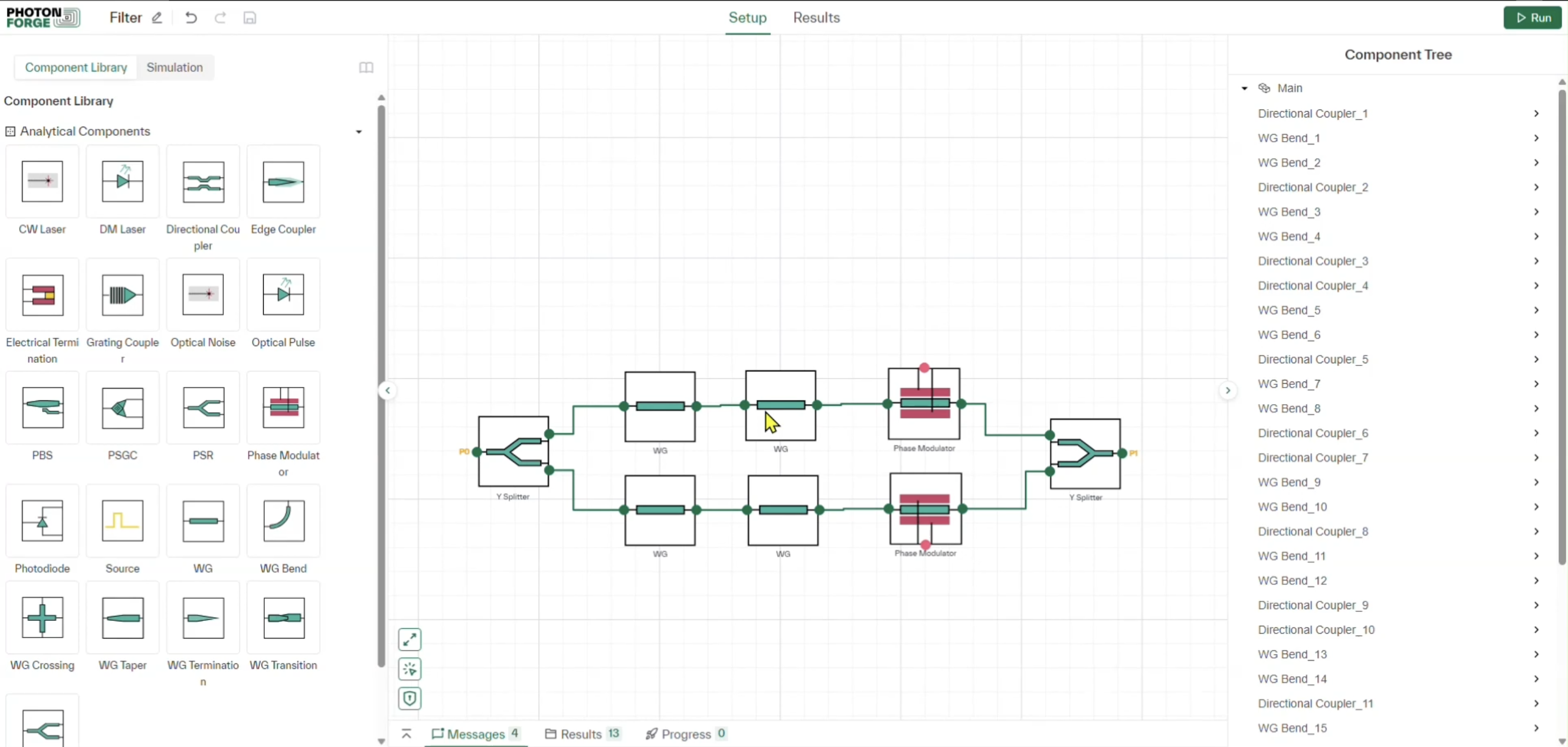 Mach-Zehnder Modulator (MZM) Design