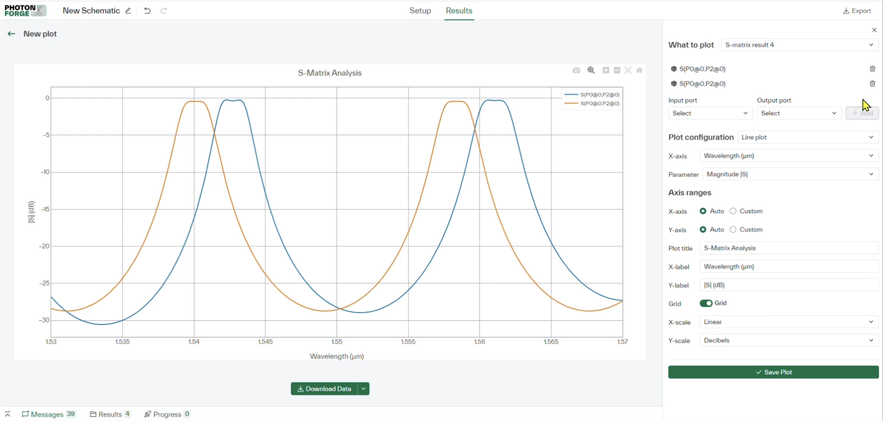Filter Design with Full-Wave Simulations