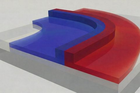 3D doping extrusion from a 2D carrier profile