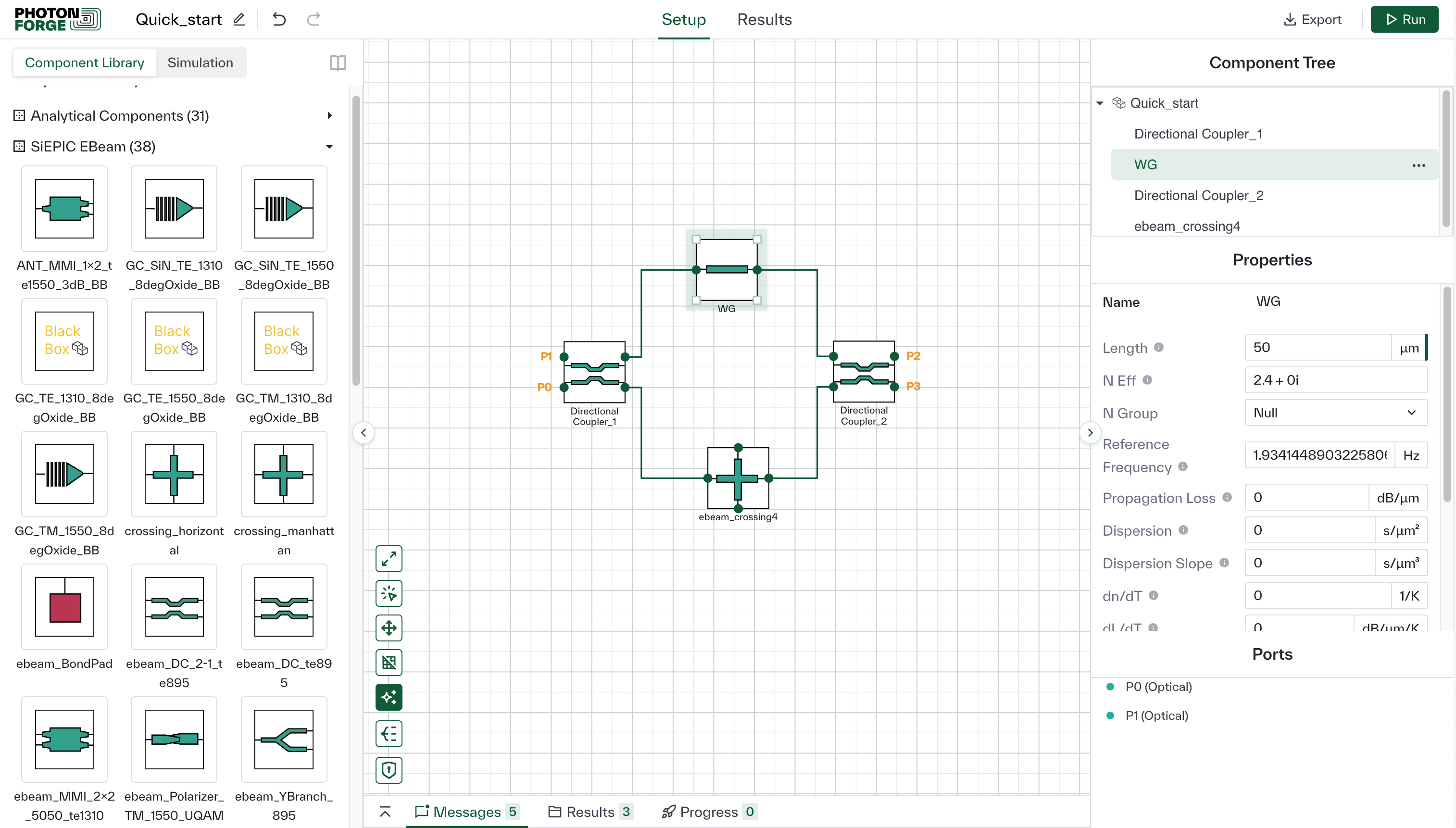 PhotonForge: Quick Start | Flexcompute