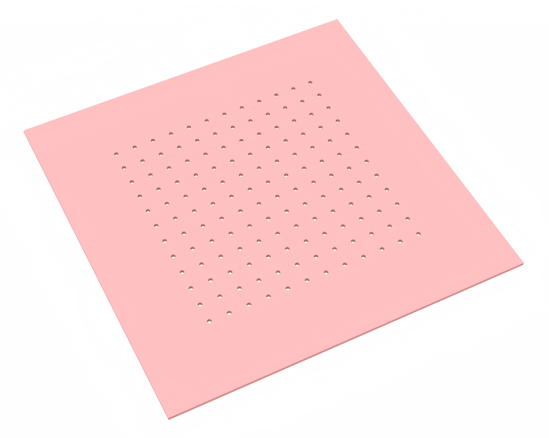 Periodic vs finite size silicon nitride metasurface membrane
