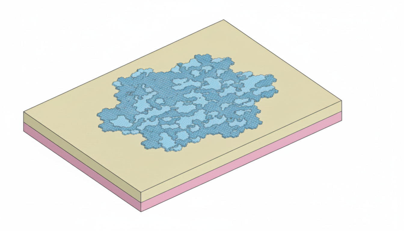 Compact broadband fractal absorber for mid-infrared superconducting photon detectors