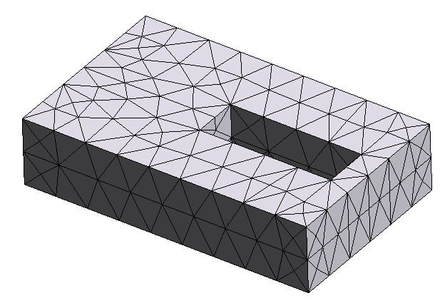 3D plot of the first object