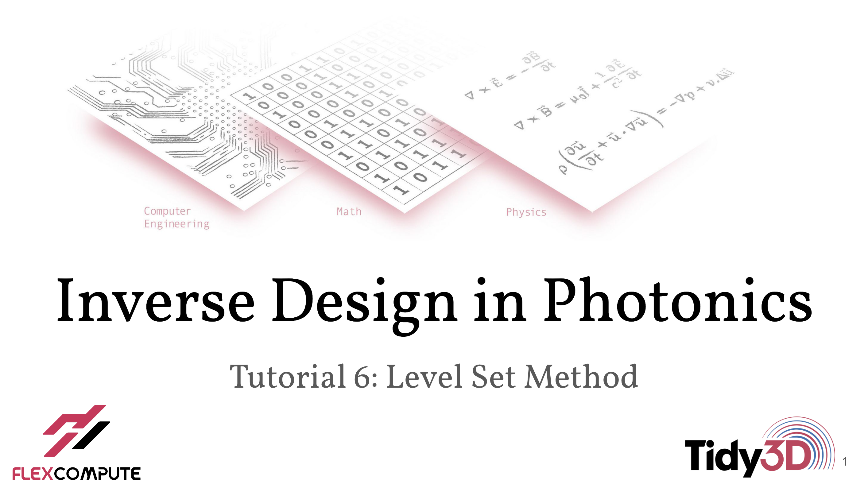 Inverse Design Lecture 6: Level Set Parameterization